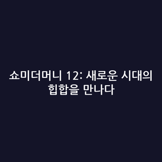 쇼미더머니 12: 새로운 시대의 힙합을 만나다