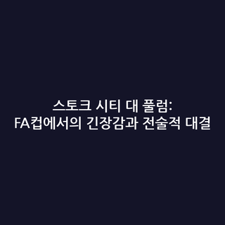 스토크 시티 대 풀럼: FA컵에서의 긴장감과 전술적 대결