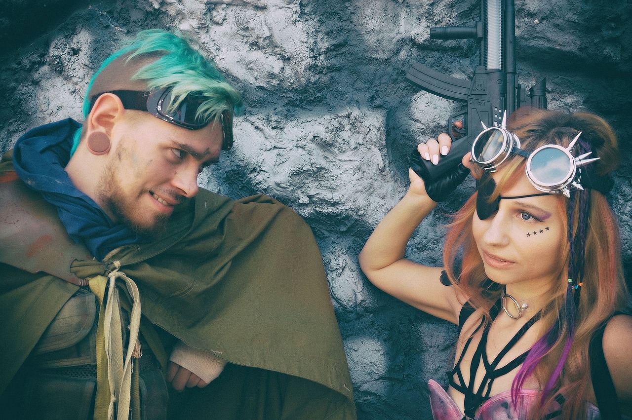 핵전쟁의 위협을 상징하는 폭발하는 핵폭탄과 그로 인한 파괴 모습